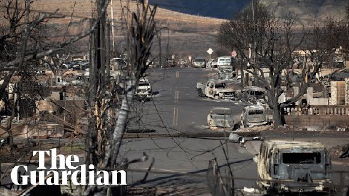 Hawaii fires: residents return to devastation as hundreds remain missing