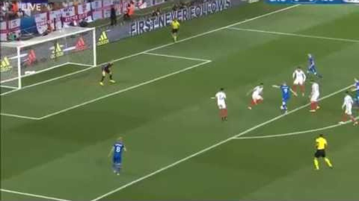 Iceland Goal vs England 2-1 Kolbeinn Sigþórsson