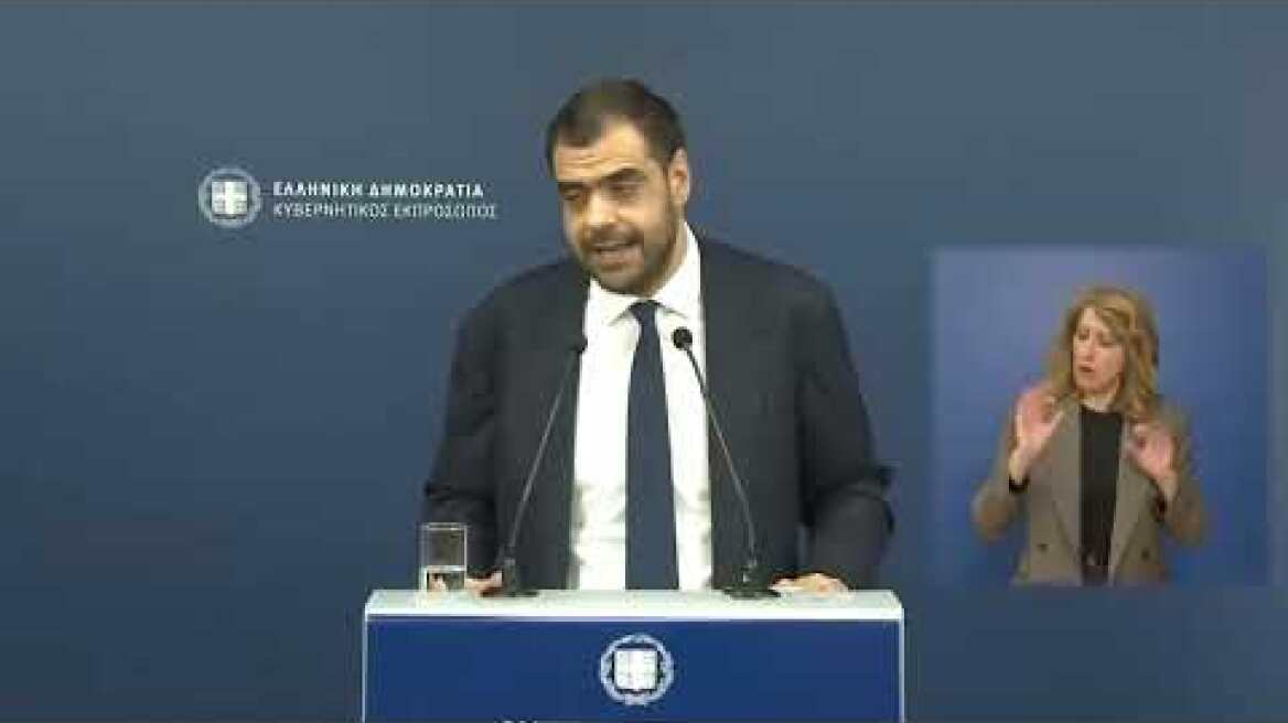 O κ. Μαρινάκης απέρριψε τα περί εμπλοκής της Ελλάδας στον πόλεμο στη Μέση Ανατολή