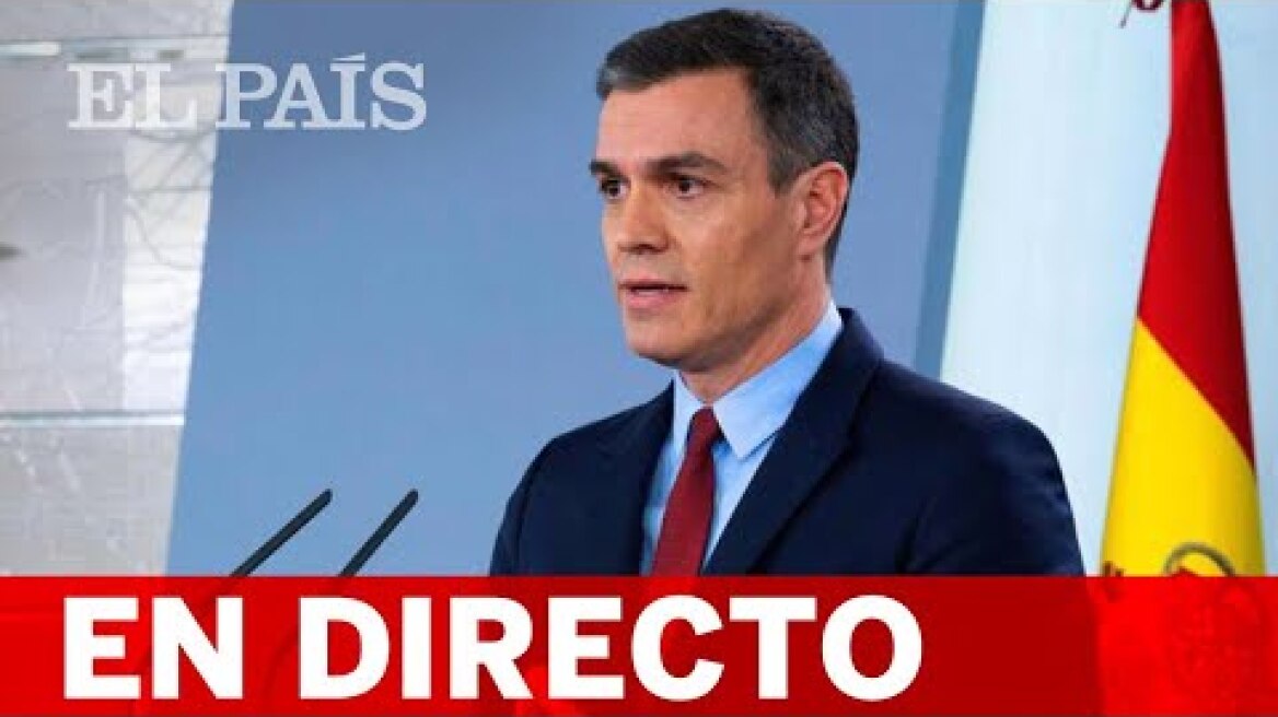 DIRECTO #CORONAVIRUS | Pedro SÁNCHEZ comparece ante los medios
