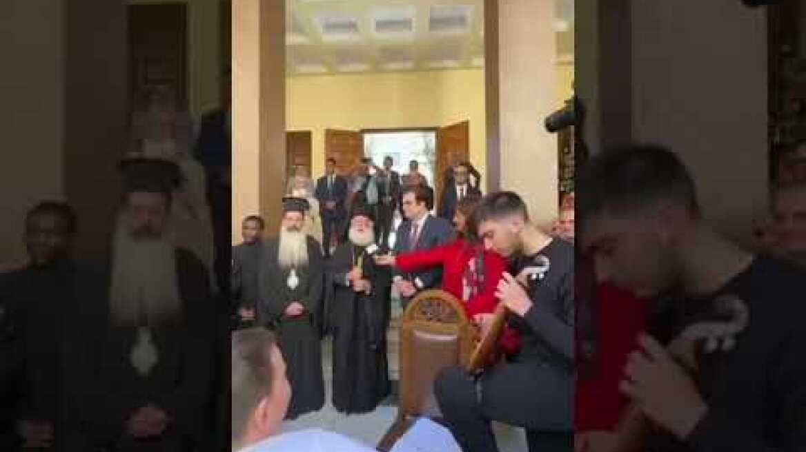 Ο Υπουργός Παιδείας στην Αλεξάνδρεια