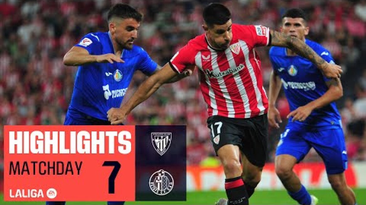 Resumen de Athletic Club vs Getafe CF (2-2)