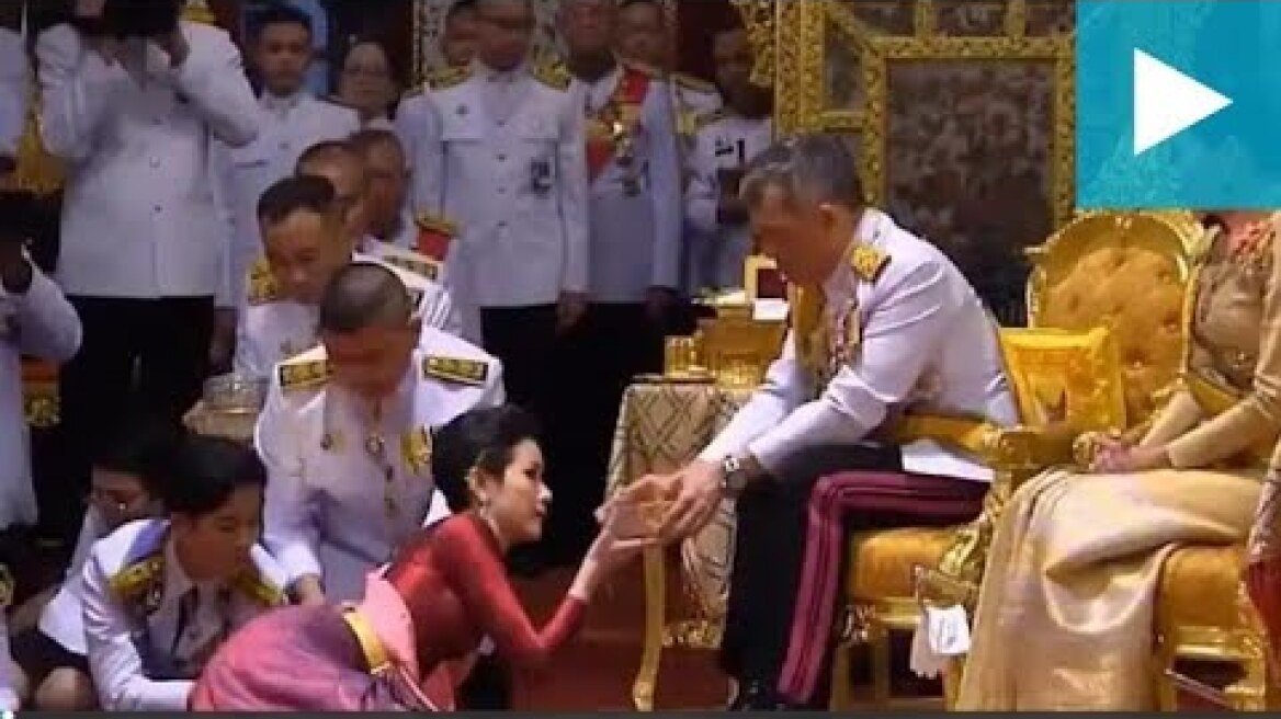 Thailand's king anoints mistress as his royal noble consort 