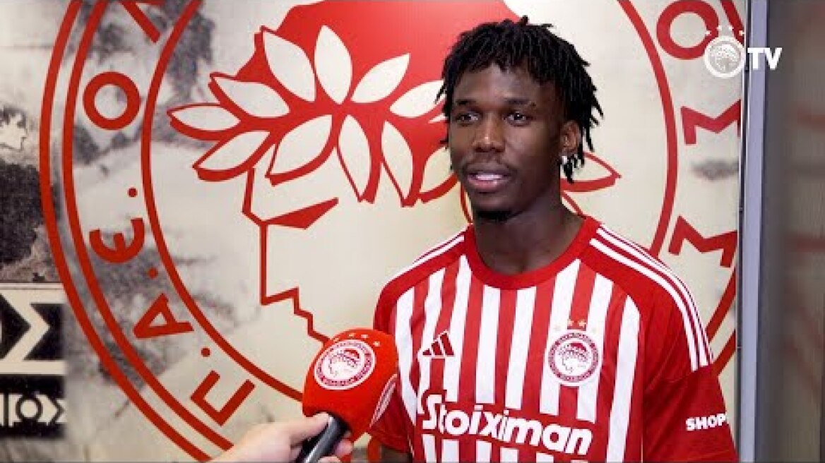Οι πρώτες δηλώσεις του Πορόζο στο Olympiacos TV! /  Porozo’s statements on Olympiacos TV!