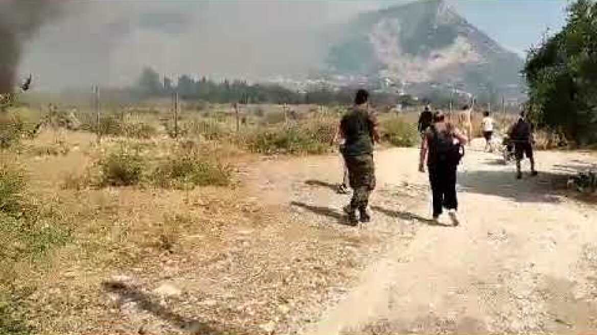 Πάτρα: Φωτιά στο Σούλι