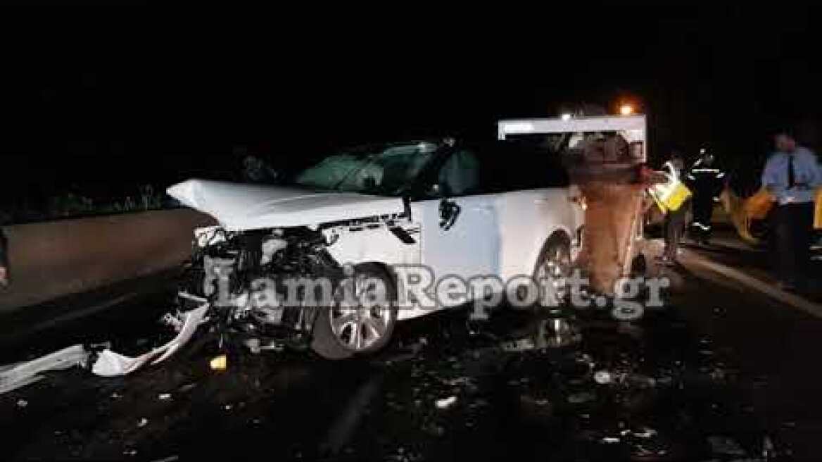 LamiaReport.gr: Σφοδρή σύγκρουση με μία γυναίκα νεκρή στην εθνική