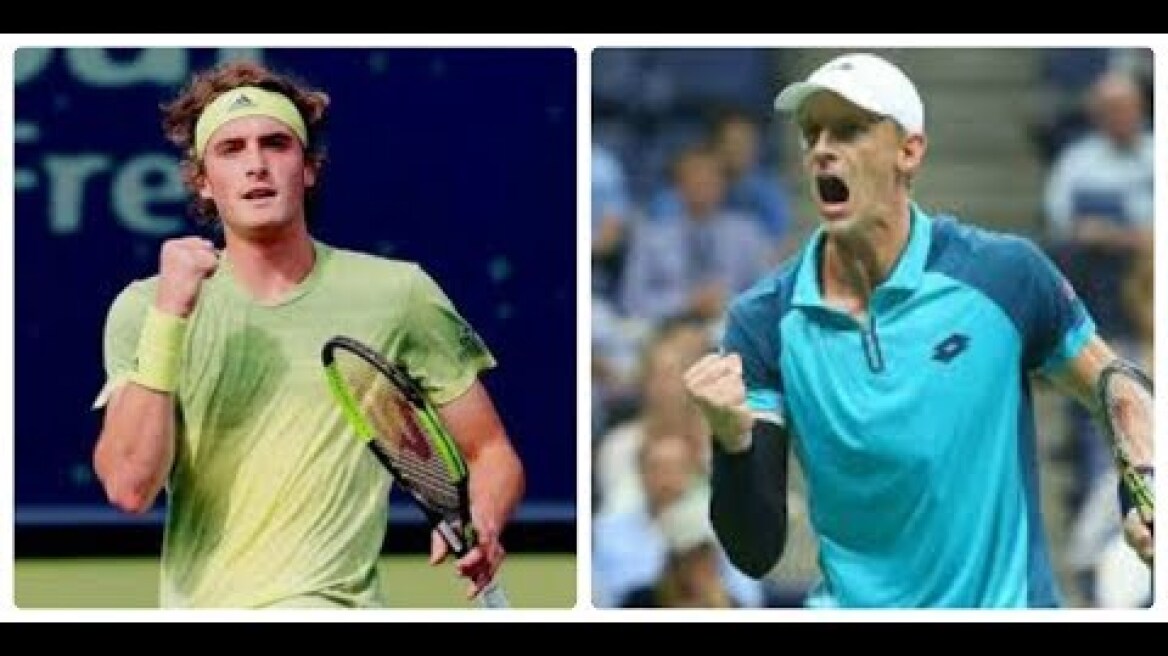 Kevin Anderson vs Stefanos Tsitsipas HIGHLIGHTS CANADA 2018 SF