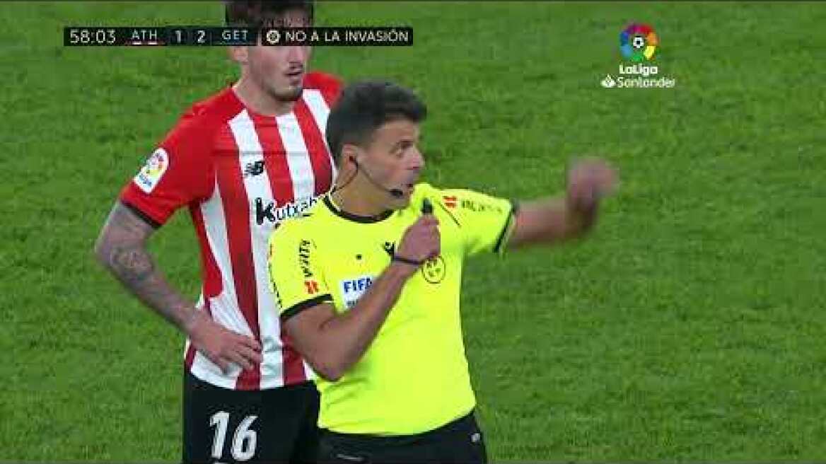 Resumen de Athletic Club vs Getafe CF (1-1)
