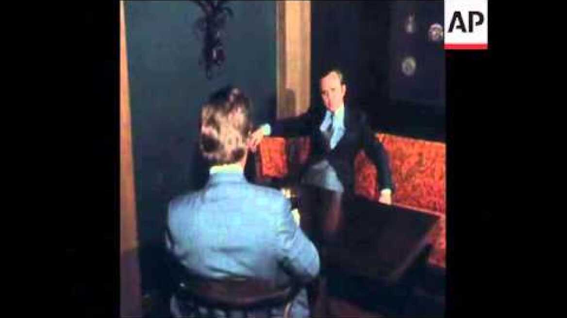 SYND 17-11-73 RIOT AFTERMATH SCENES (approximate date)