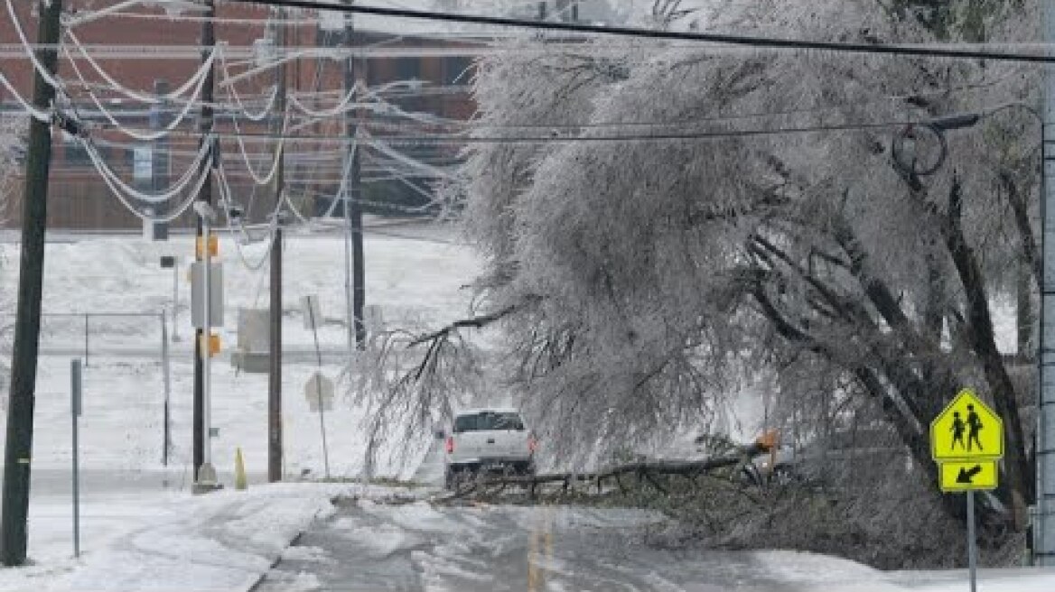 Massive winter storm dumps snow and ice across the U.S.