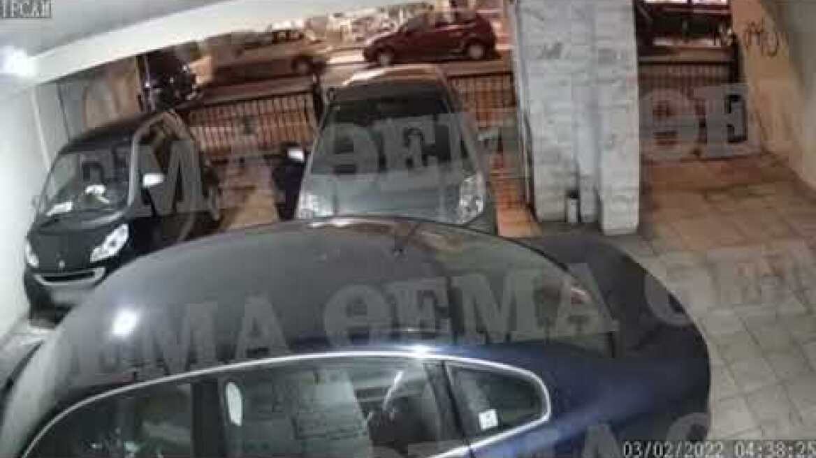 01 Βίντεο ντοκουμέντο από σπείρα που κλέβει Smart