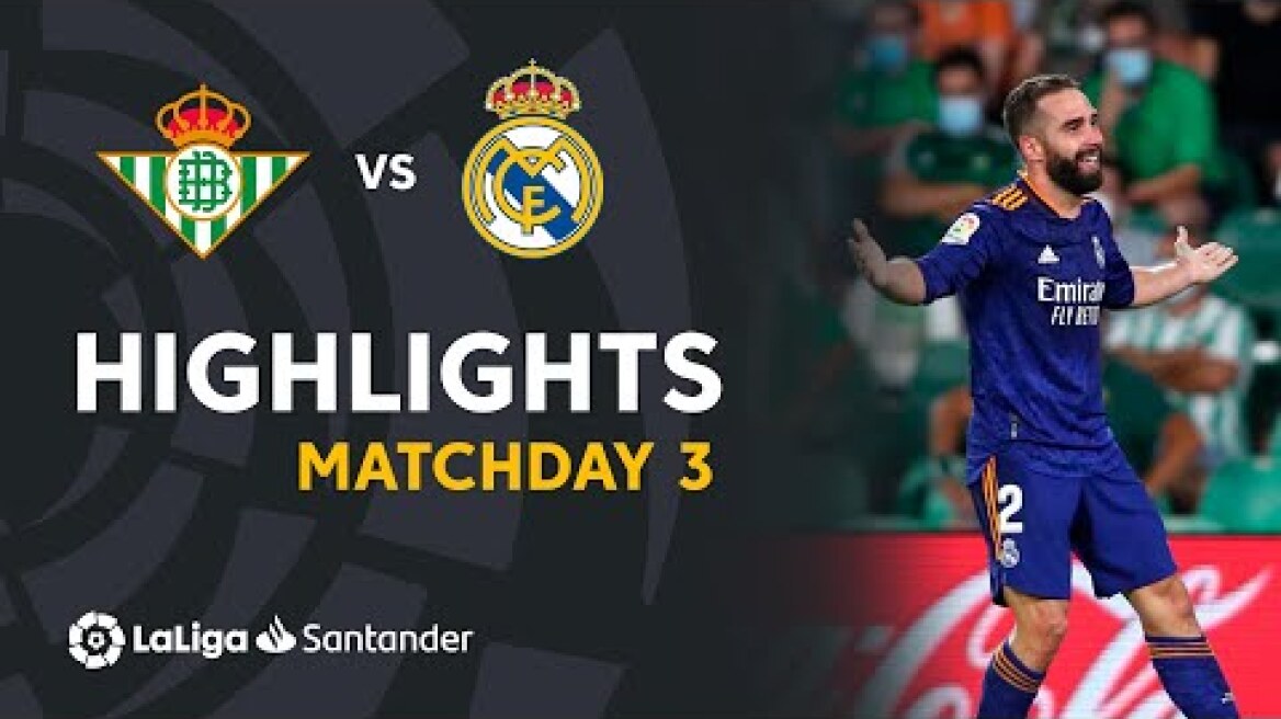 Resumen de Real Betis vs Real Madrid (0-1)