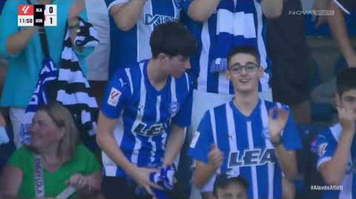 Αλαβές - Ατλέτικο Μαδρίτης: 1-1 (MD 3, 30/8/25)