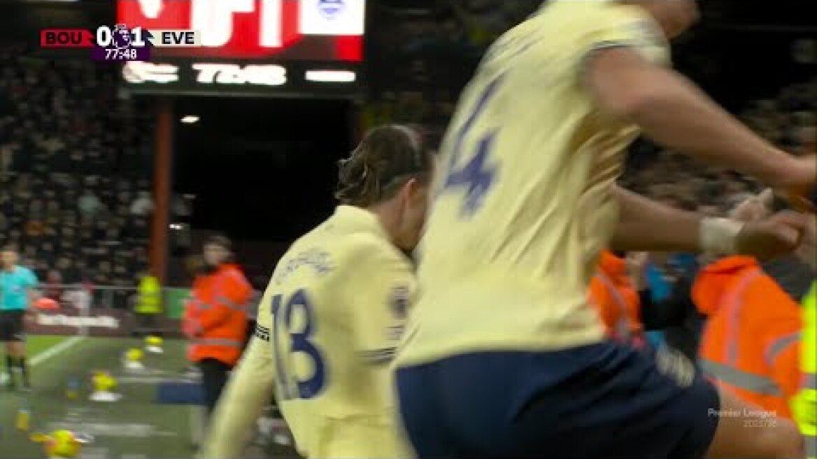 Μπόρνμουθ – Έβερτον: 0-1 (MD 14, 02/12/2025)