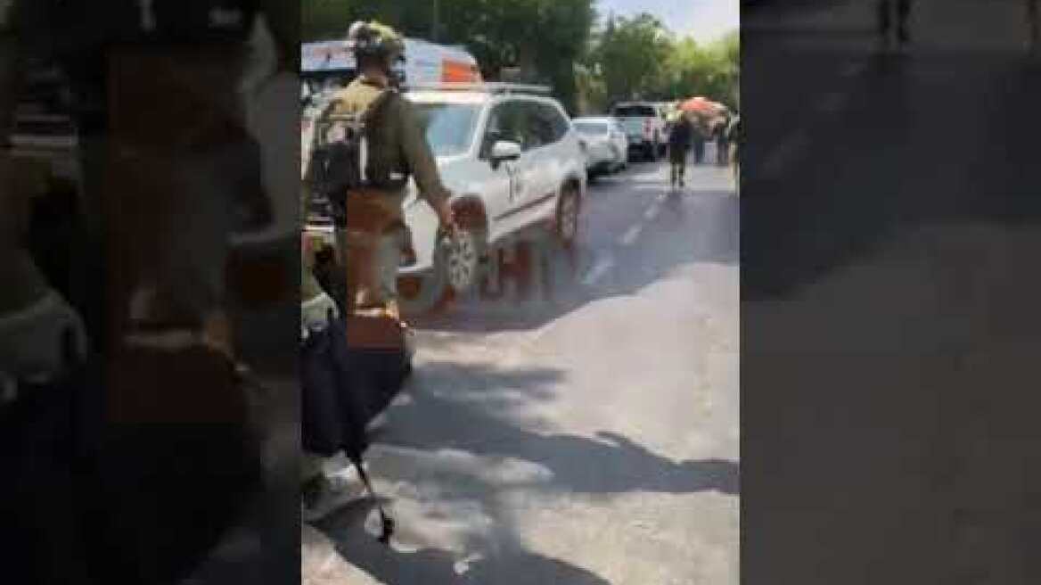 Στιγμιότυπα από τον συναγερμό στο Ισραήλ (1)