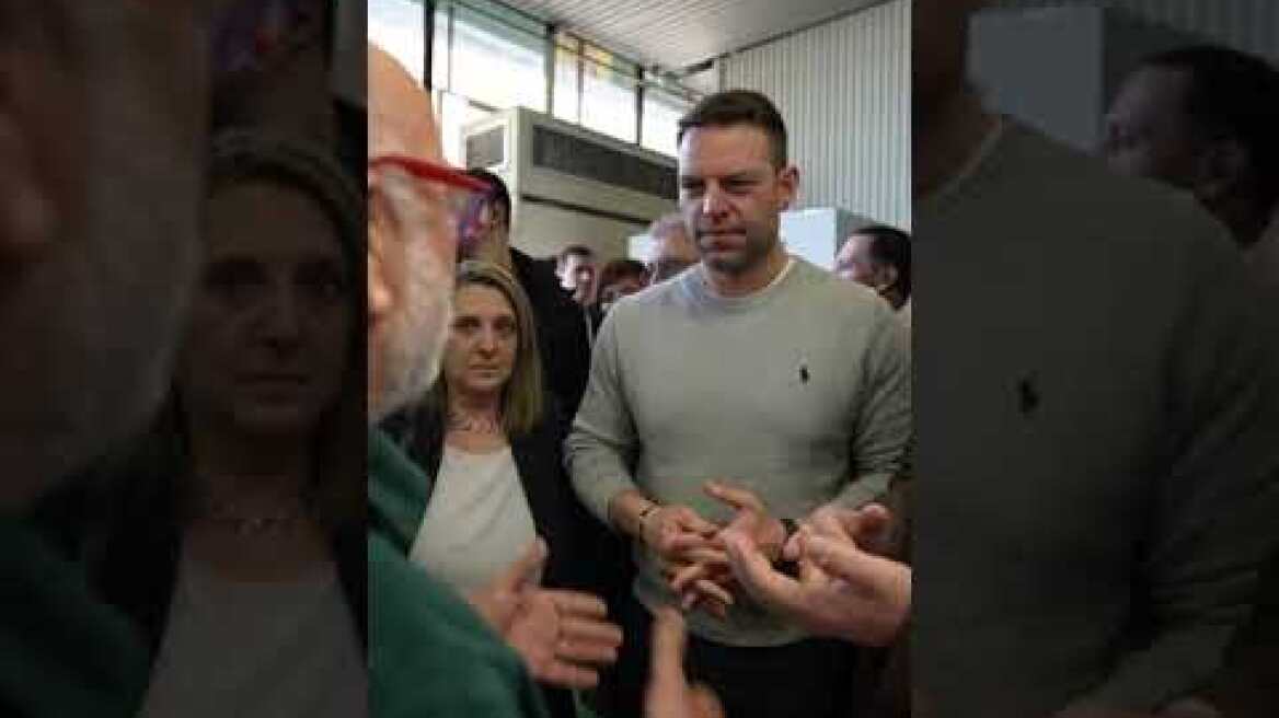 Ο Κασσελάκης στη Κουλούρα Ημαθίας