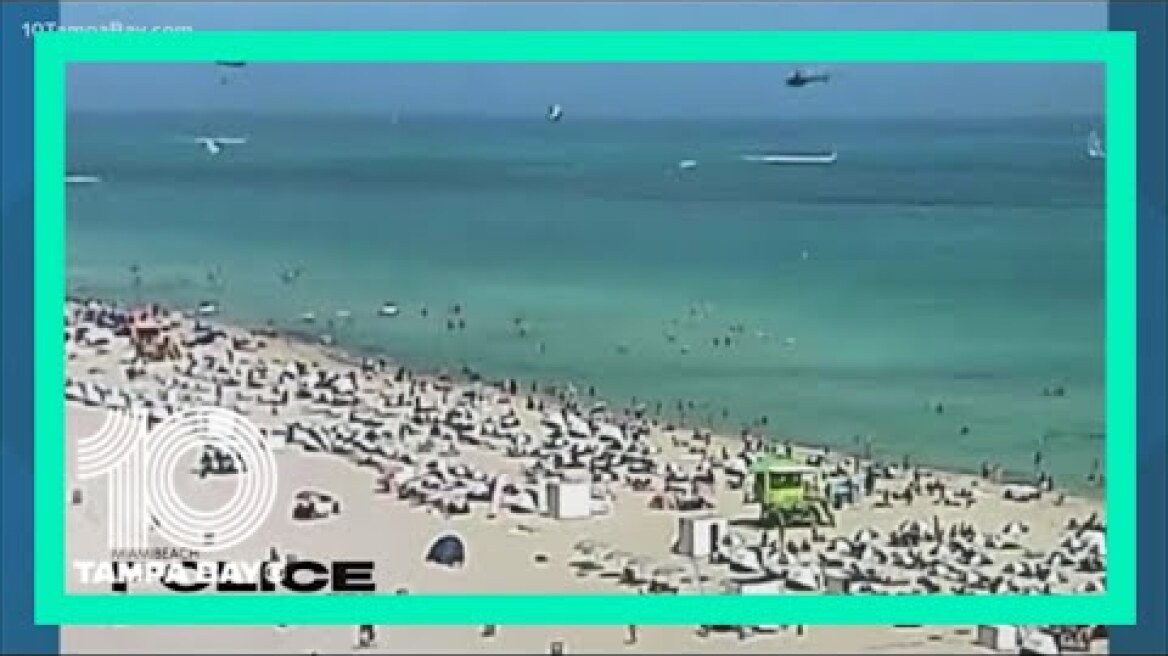 Ελικόπτερο κατέληξε στη θάλασσα στο Μαϊάμι