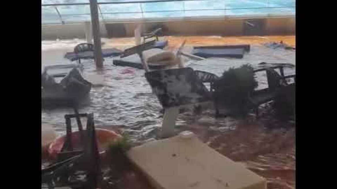 Terrifying footage shows 95ft waves crashing over luxury Atlas World Voyager cruise ship amid feroci