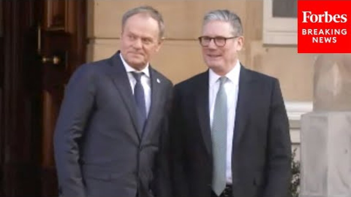 WATCH: European Leaders Arrive At EU Ukraine Summit In London Amidst Trump-Zelensky Clash Fallout