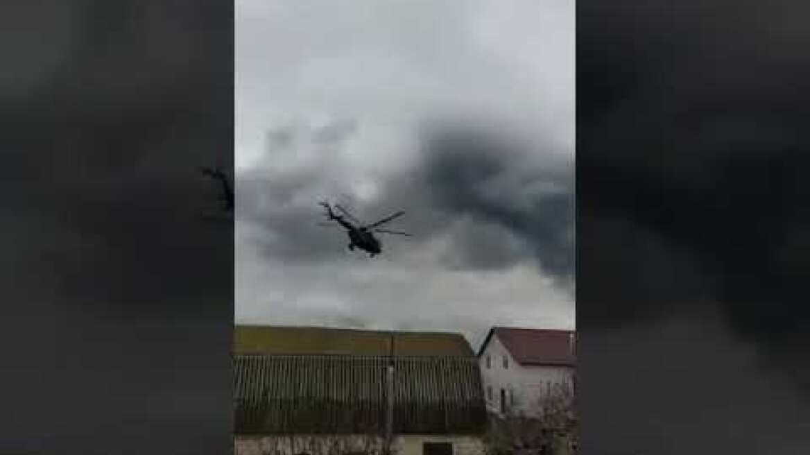 Μεγάλη αεροπορική επιχείρηση των Ρώσων σε αεροδρόμιο κοντά στο Κίεβο