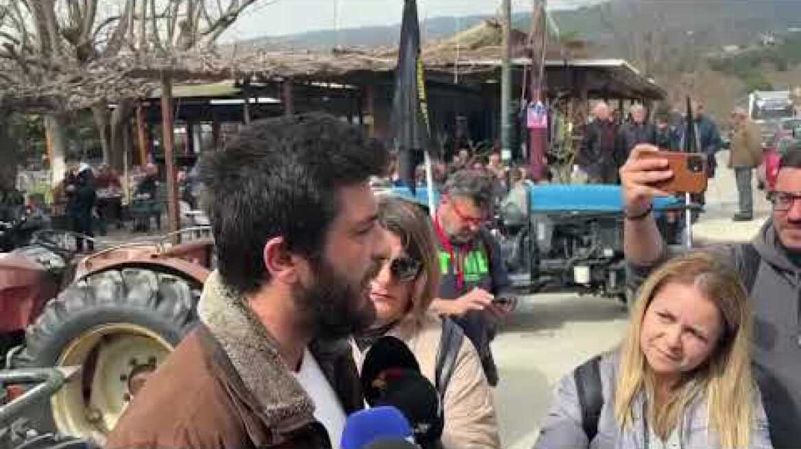 Θοδωρής Γιωργαδακης - Πρόεδρος Αγροτικών Δυλλόγων Μαγνησίας