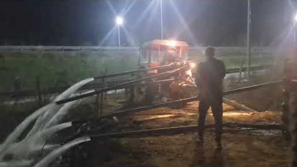 Η ανεξέλεγκτη αύξηση της στάθμης των υδάτων στον Έβρο προκαλεί εκτεταμένες πλημμύρες