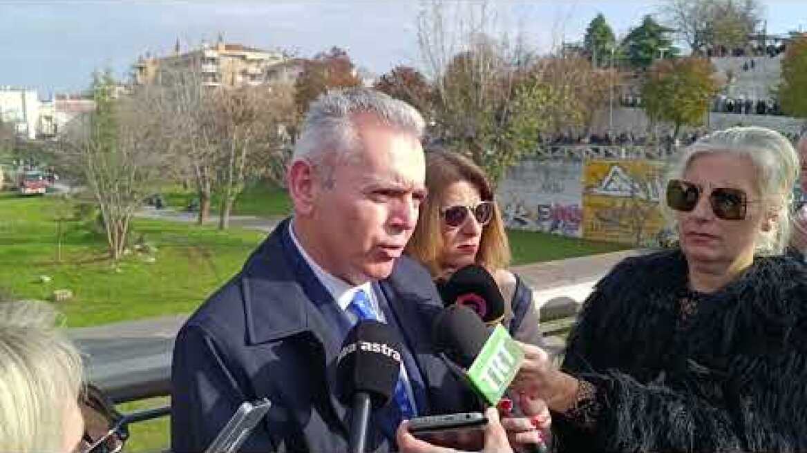 Δηλώσεις Μάξιμου Χαρακόπουλου στα Θεοφάνεια από τη Λάρισα 