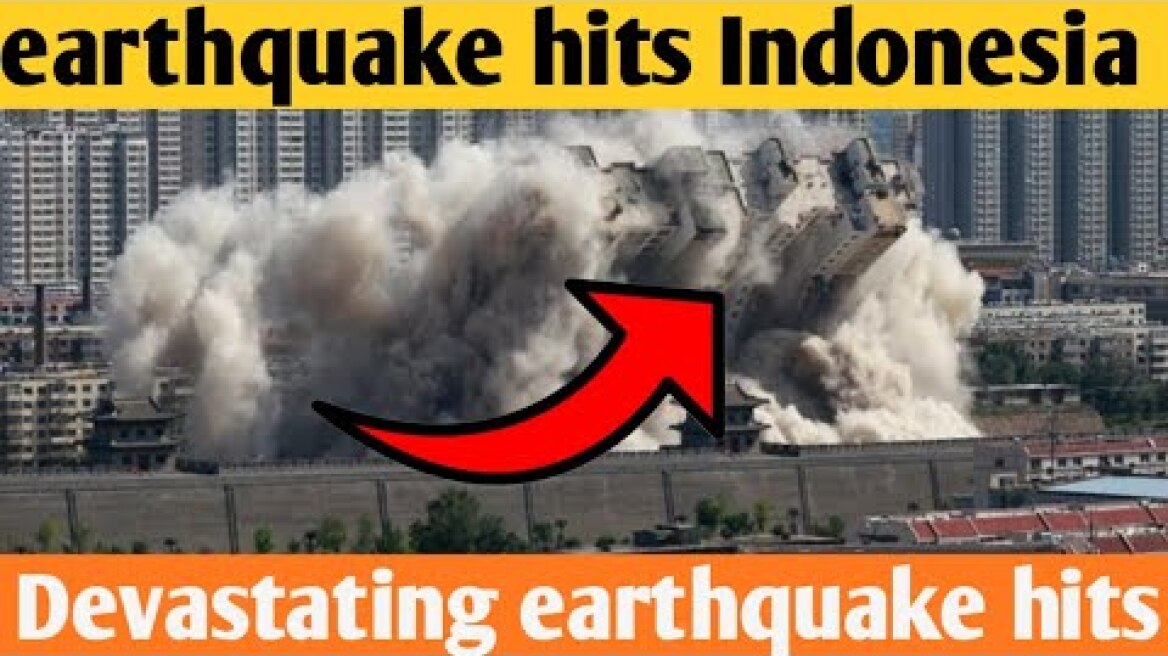 Earthquake Hits near Pelabuhanratu, West Java, Indonesia| earthquake in Indonesia 2022
