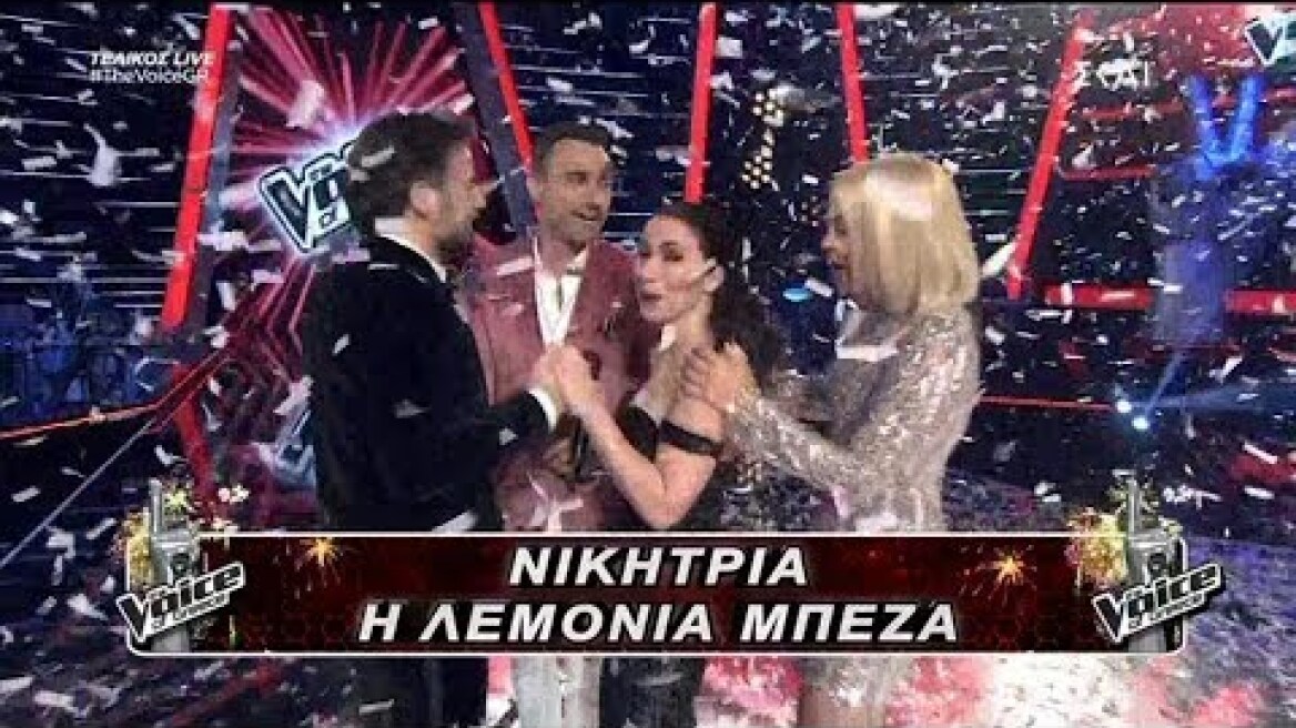 Η Λεμονια Μπεζα νικητρια του The Voice..20/12/2018