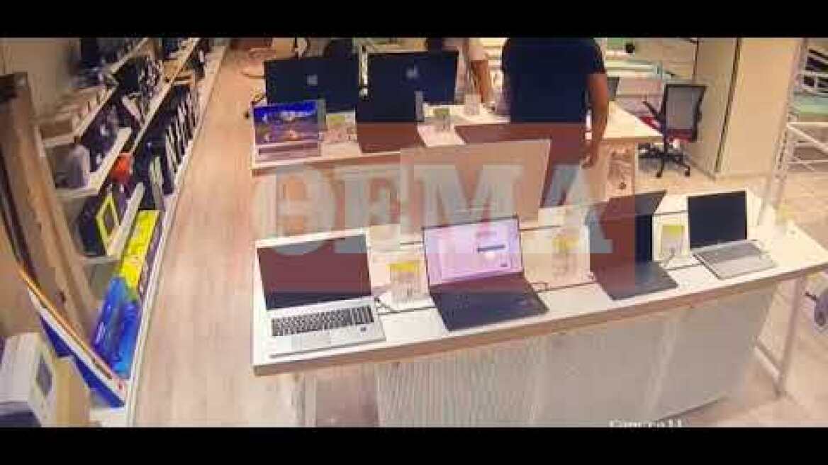 Συμμορία άρπαζε ηλεκτρονικές συσκευές από καταστήματα
