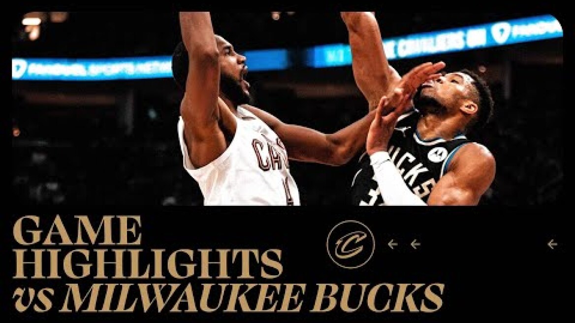 Cavs vs Bucks | Game Highlights | 12.20.2024