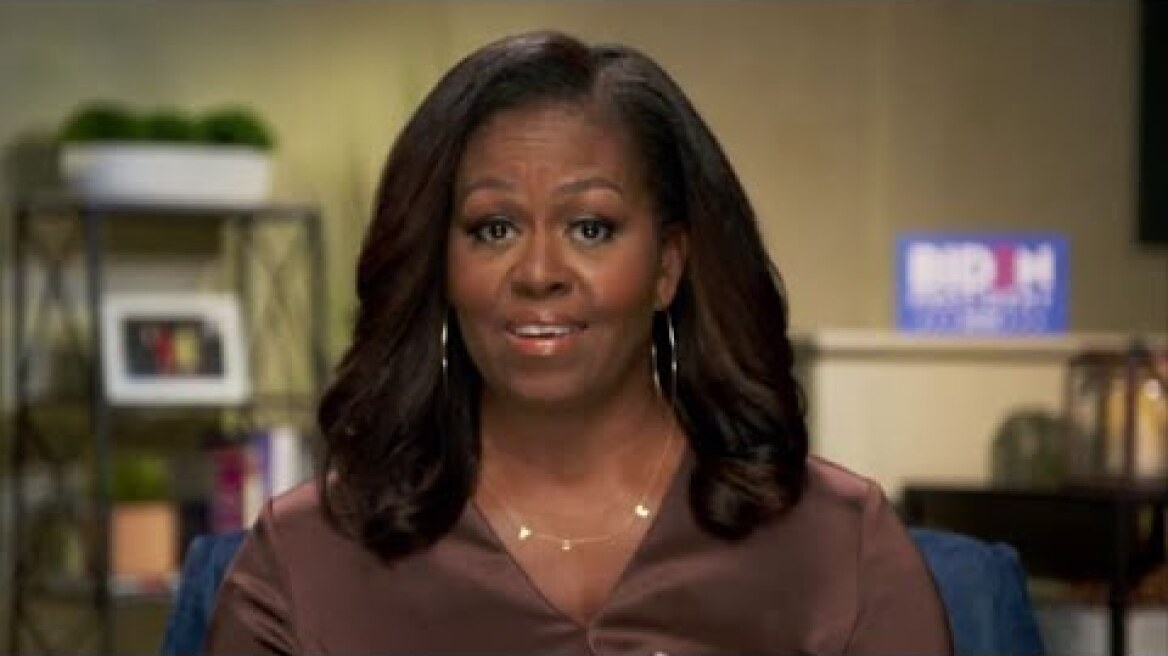 Michelle Obama delivers keynote speech from first night of the Democratic National Convention