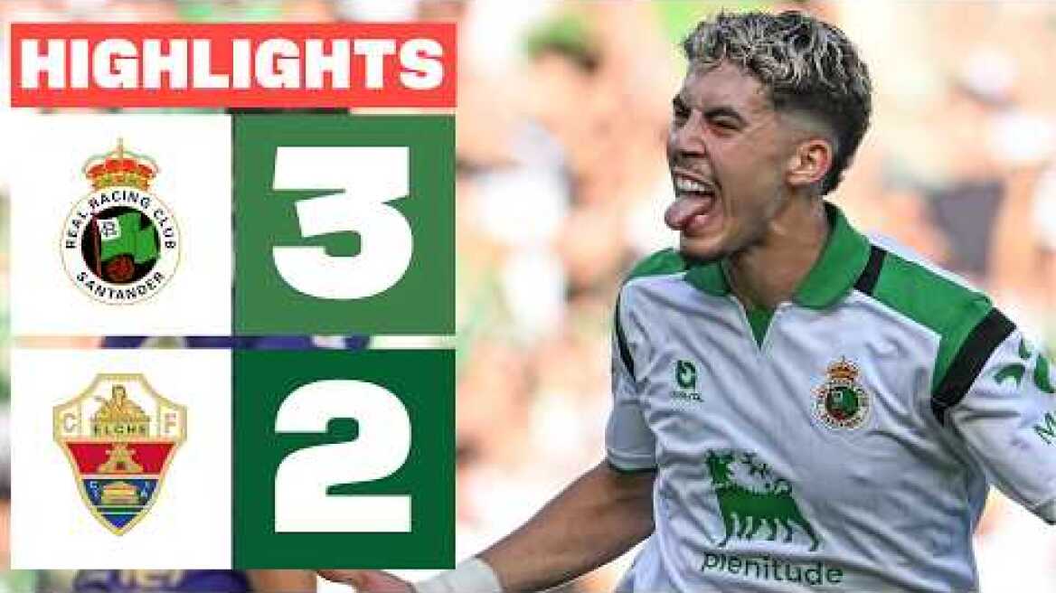 R. RACING CLUB 3 - 2 ELCHE CF | RESUMEN LALIGA EA SPORTS
