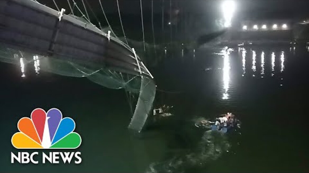 Dozens Killed In India After Bridge Collapses Into River