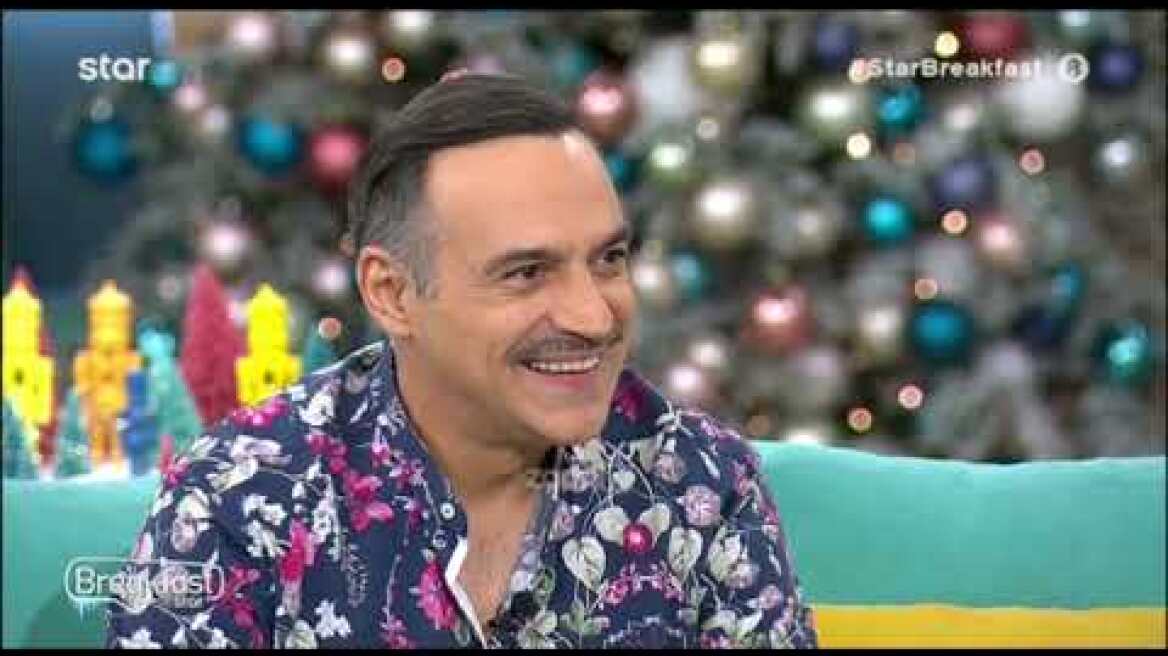 Ο Κρατερός Κατσούλης επέστρεψε στο πλατό του Star
