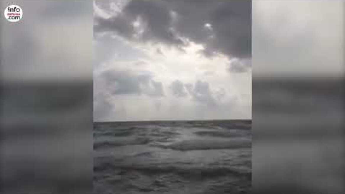 Un C-101 cae al mar en Murcia