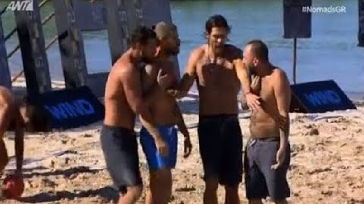 Nomads: Παραλίγο να πιαστούν στα χέρια Βασιλόπουλος - Μισθοφόρος: «Τι κάνεις ρε μαλ@κα;»