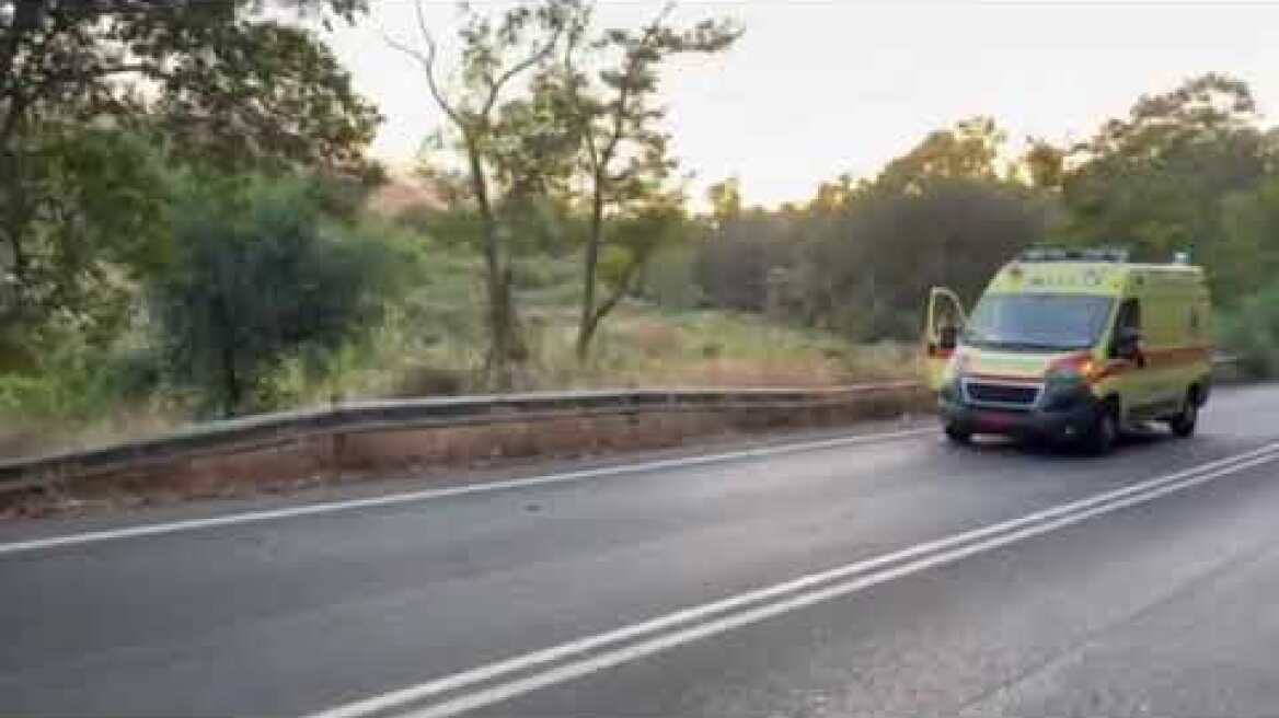 Τροχαίο στις Βρύσες Αποκορώνου