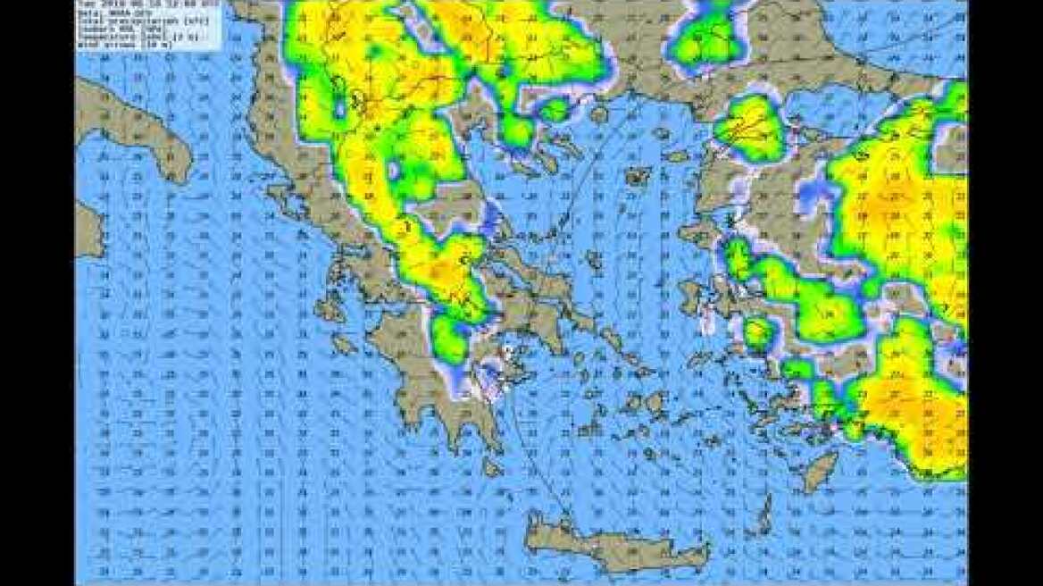 Weekly Weather Forecast for Greece Video from 17 June 2019