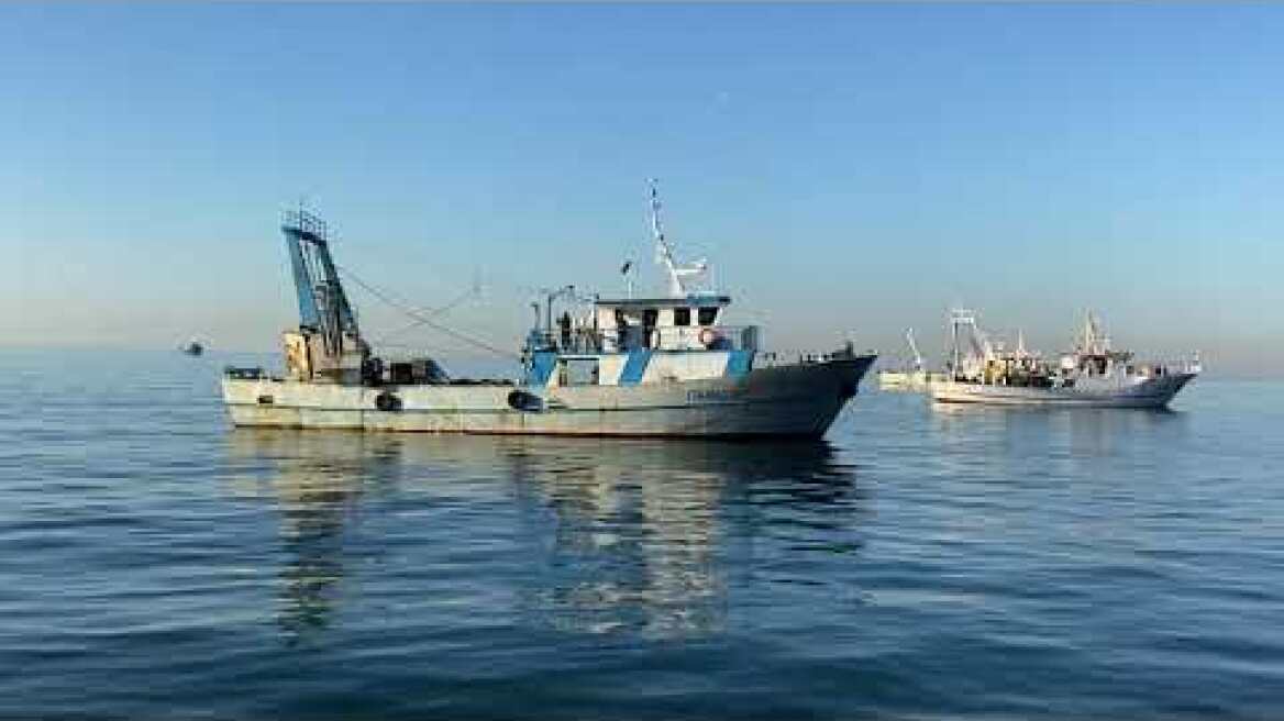 Αλιευτικά σκάφη στο Θερμαϊκό