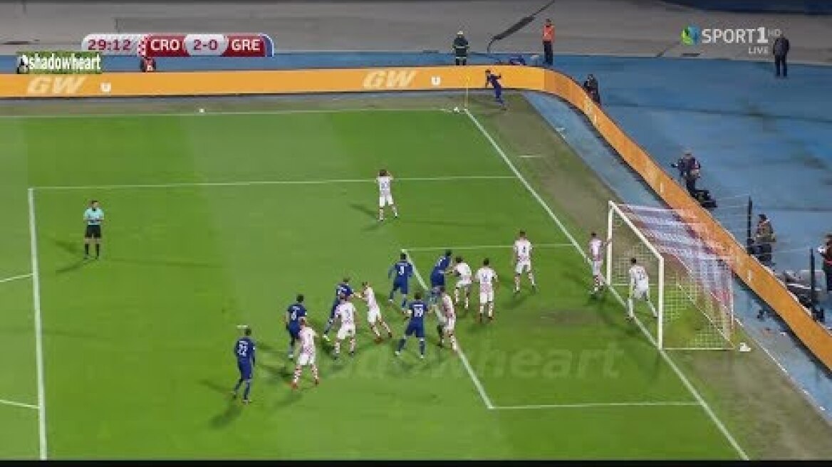 Κροατία-Ελλάδα 4-1 Highlights / Προκριματικά Π.Κ 18' / 1ος αγώνας {9/11/17}