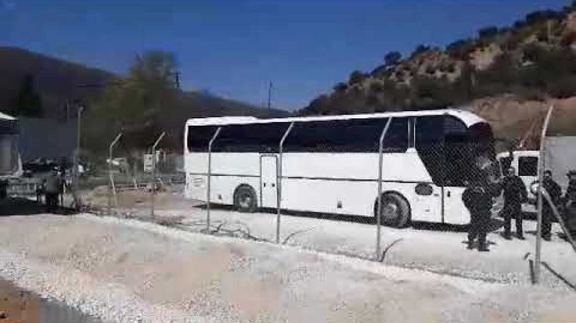 Άρχισαν να φτάνουν οι μετανάστες στην περιοχή «Κλειδί» Σερρών (21/3/2020)