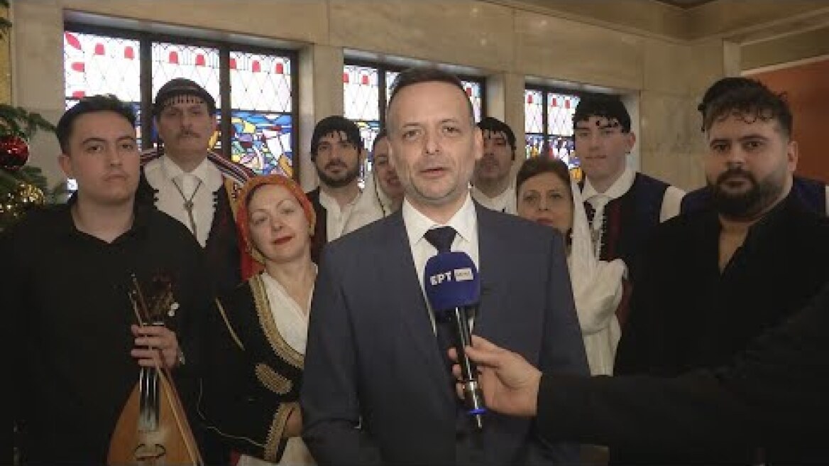 Τα κάλαντα της Πρωτοχρονιάς στο Δήμο Αθηνών