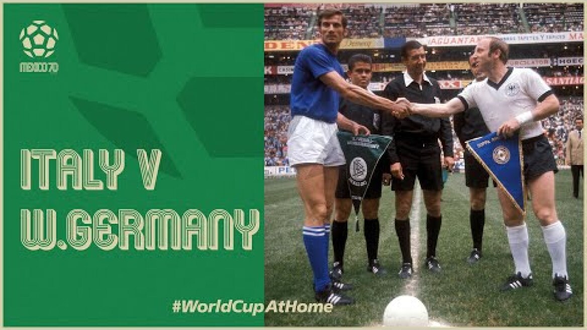Italy 4-3 West Germany | Extended Highlights | 1970 FIFA World Cupp