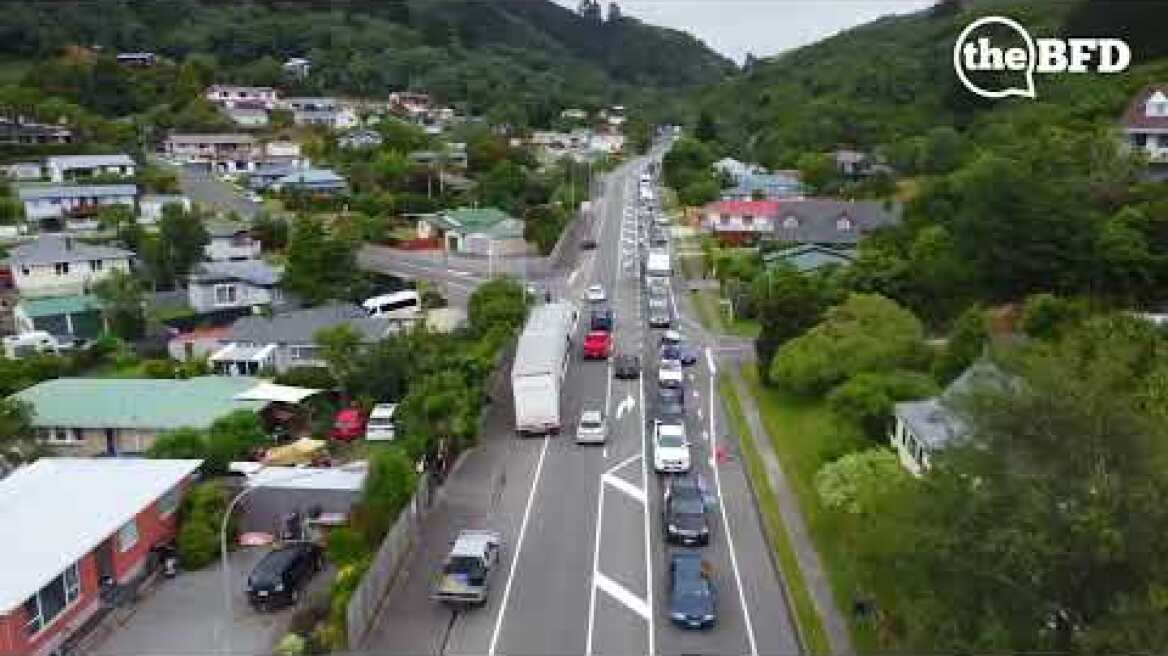 New Zealand, 2022 Convoy Rally Drone Video
