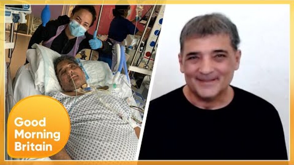 Britain's Longest COVID Sufferer Gives Kate Garraway a Message of Hope | Good Morning Britain