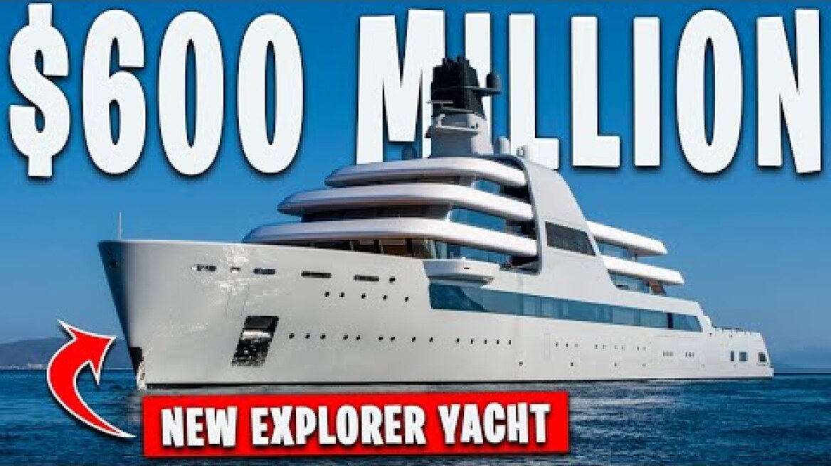 Roman Abramovich's $600 Million New SOLARIS YACHT !!