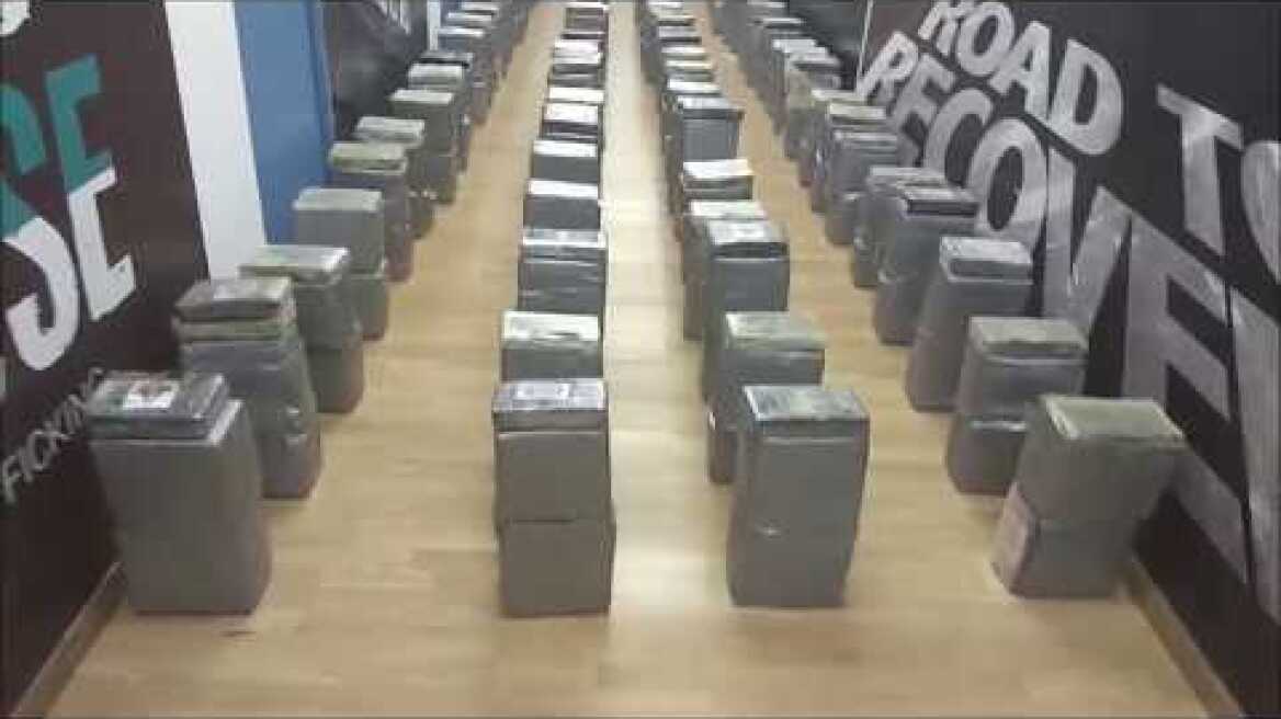 Δηλώσεις σχετικά με εντοπισμό και κατάσχεση 1 τόνου και 181 κιλών κοκαΐνης