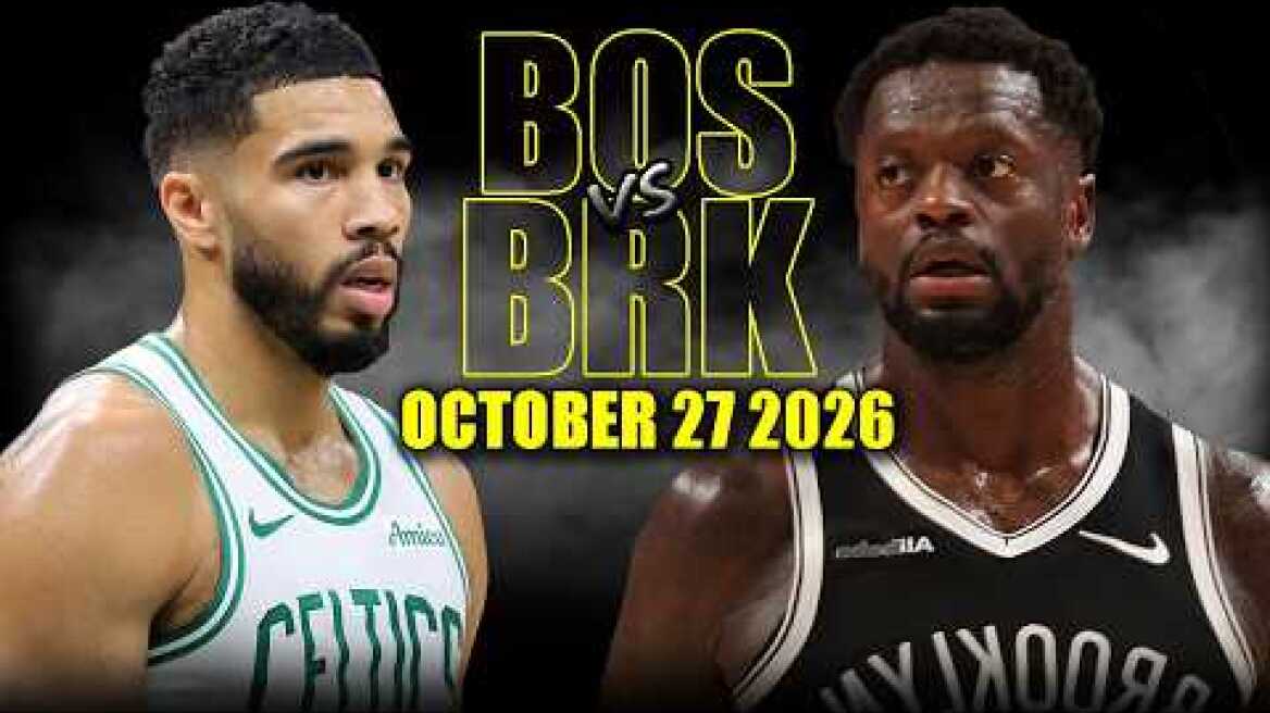 Boston Celtics vs Brooklyn Nets Full Game Highlights - October 27, 2026 | NBA Season