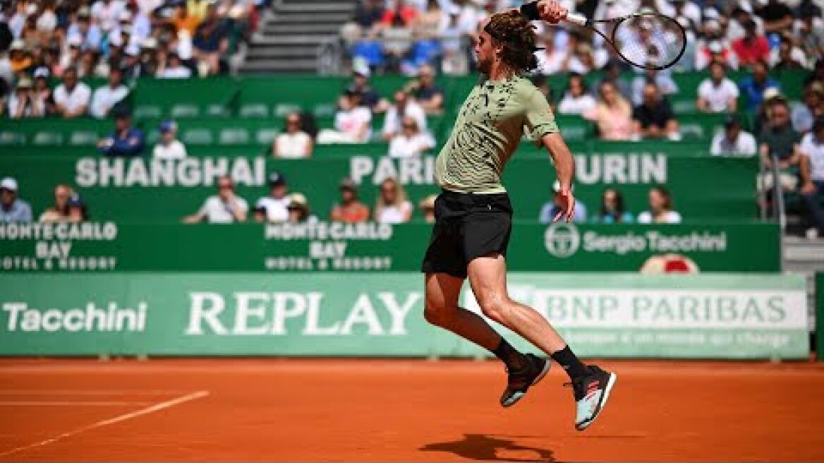 Highlights: Tsitsipas Dispatches Djere In Monte Carlo